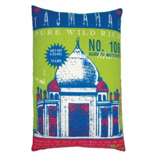 Koko Company Rice Taj Mahal Decorative Pillow Do Not Use