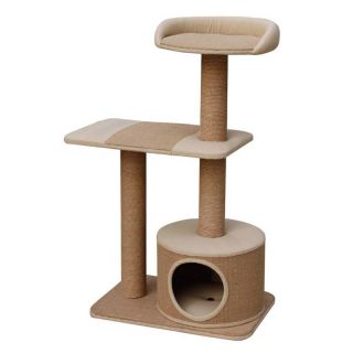 PetPals Group Recycled Paper Condo with Top Resting Area   Cat Trees