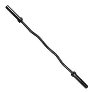 CAP Barbell 2 Inch Deluxe Black Curl Bar   Weight Bars