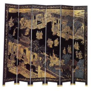 Anching Hand Carved Room Divider   84 inch   Room Dividers