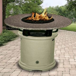 California Outdoor Concepts Del Mar Balcony Height Fire Pit   Fire Pits