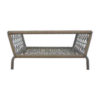 Lloyd Flanders SoHo All Weather Wicker 36 in. Square Cocktail Table   Patio Tables