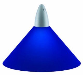 Pyramid Series, Blue glass shade single light pendant   Ceiling Pendant Fixtures  