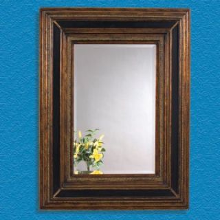 Antique Gold & Black Mirror   43W x 55H in.   Wall Mirrors