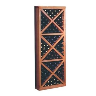 Designer Series 132 Bottle Solid Diamond Cubes Wine Rack   Wine Storage