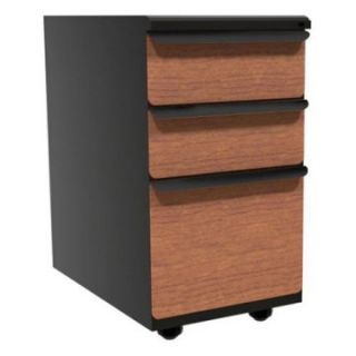 Zapf Mobile Pedestal with Laminate Front File Drawer and Storage Drawers   23 in.   File Cabinets