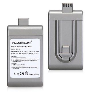 2000mAh Battery for Dyson DC16 Root 6 / ISSEY MIYAKE exclusive Vacuum Cleaners Replacement 912433 01, 912433 03, 912433 04, BP01 by Wmicro Silver   Carpet Steam Cleaner Accessories
