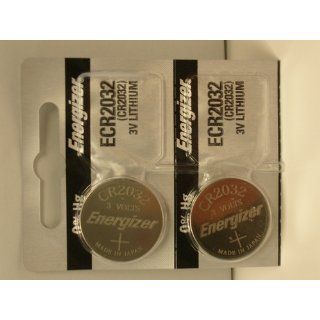 Energizer Watch/Electronic Batteries, 3 Volts, 2032, 2 batteries (Lithium Button Cell) Watches