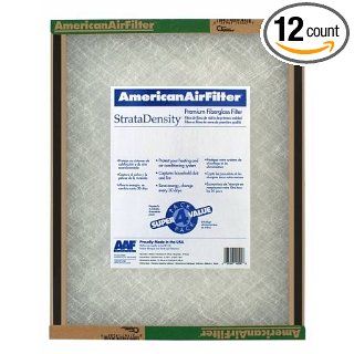 American Air Filter 220 410 051 Disposable Panel 14 x 30 x 1   Case of 12 Replacement Furnace Filters