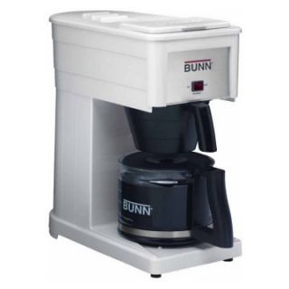 BUNN GRWD Velocity Brew High Altitude Original 10 Cup Home Brewer   White   Coffee Makers
