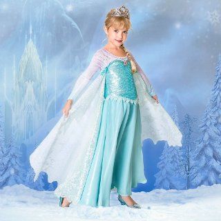  Elsa Limited Edition Costume Size 8, Light Up Shoes (13/1) & Tiara Toys & Games