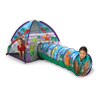 Dinosaur Tent & Tunnel Combo   Indoor Playhouses