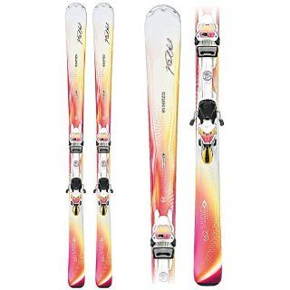 Volkl Chiara Womens Skis with Volkl/Marker 4Motion 11.0 TC Bindings 2014  All Mountain Skis  Sports & Outdoors