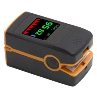 Quest Family Fingertip Pulse Oximeter with Pediatric Probe   Monitors and Scales