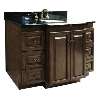 Legion Furniture Bracebridge 61 in. Single Bathroom Vanity   Dark Walnut   Single Sink Bathroom Vanities