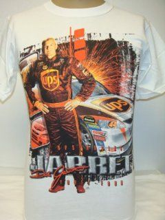 New White NASCAR Dale Jarrett UPS #44 Graphic Tshirt Large 