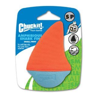 Chuckit Small Amphibious Shark Fin Dog Toy (Colors vary)  Pet Chew Toys 