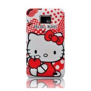 I Need(TM) 3D Red Hello Kitty Cute Lovely Soft Case Cover for Samsung Galaxy S2 I9100 (Not for Sprint & T mobile) Cell Phones & Accessories