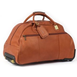 Claire Chase Rolling Weekender Duffel Bag   Saddle   Sports & Duffel Bags