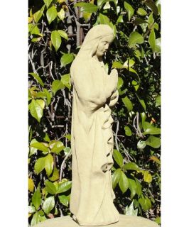 Vintage Praying Madonna Garden Statue   Garden Statues