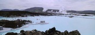 People In The Hot Spring, Blue Lagoon, Reykjavik, Iceland Poster Print by Panoramic Images (36 x 12)  