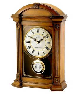 Bulova Allerton Mantel Clock   Mantel Clocks
