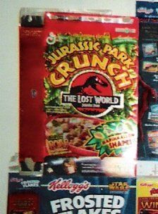 The Lost World Jurassic Park (11.25 oz. flat cereal box)  Other Products  