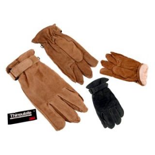 Jemcor Thinsulate Lined Ropers Glove   Black   Work Gloves