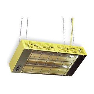 Suspended / Portable Quartz 6, 826 BTU Infrared Ceiling Mount Electric Space Heater   Ceiling Mount Electric Outdoor Heater  