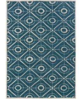 Powell Bombay Contort Area Rug   Teal   Area Rugs
