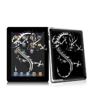 Chrome Dragon Design Protective Decal Skin Sticker (High Gloss Coating) for Apple iPad 2nd Gen Tablet E Reader Computers & Accessories