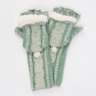 Muk Luks Scandinavian Long Flip Mittens   One Size Fits Most   Winter Gloves
