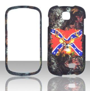 2D Camo Rebal Flag Samsung Galaxy Appeal i827 (AT&T) / Galaxy Ace Q (TELUS) Case Cover Phone Snap on Cover Case Faceplates Cell Phones & Accessories