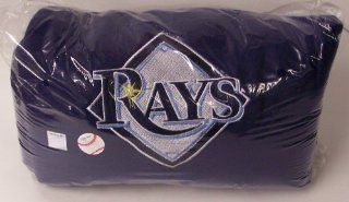 Tampa Bay Rays Fleece Throw Blanket   100% polyester   50"x60"  Sports Fan Throw Blankets  Sports & Outdoors