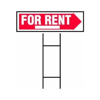 10" x 24" For Rent Sign