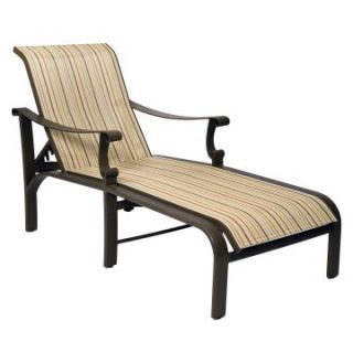 Woodard Bungalow Sling Adjustable Chaise Lounge   Outdoor Chaise Lounges