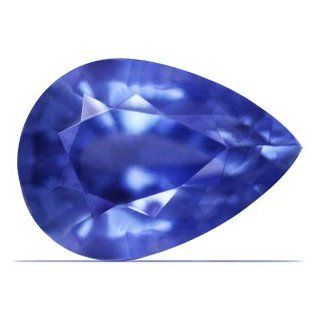1.29 Carat Loose Sapphire Pear Cut Loose Gemstones Jewelry