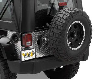 Warrior Products 920D 1 Tailgate Cover without Center for Jeep JK 07 10 Automotive