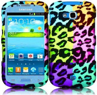 Samsung Galaxy Axiom R830 ( U.S.Cellular ) Phone Case Accessory Fascinating Leopard Design Hard Snap On Cover with Free Gift Aplus Pouch Cell Phones & Accessories