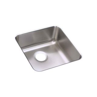 Elkay Lustertone ELUH1616 Single Basin Undermount Kitchen Sink   Kitchen Sinks
