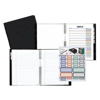 Blueline NotePro Notebook, Black, 9.25 x 7.25 Inches, 192 Pages (A9C.81)  Wirebound Notebooks 
