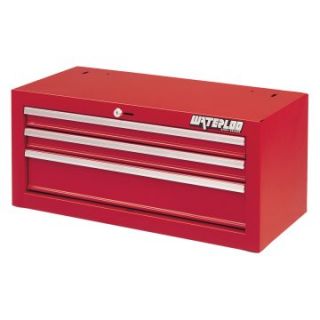 Waterloo Shop Series 26 in. Red 3 Drawer Intermediate Chest   Tool Chests & Cabinets