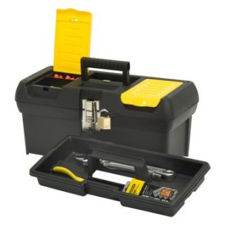 Stanley Hand Tools 12.5 in. Stanley Series 2000 Tool Box With Tray   Tool Boxes