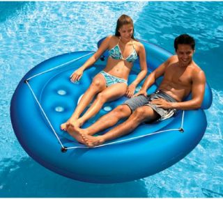 Poolmaster French Pocket Convertible Island   Swimming Pool Floats