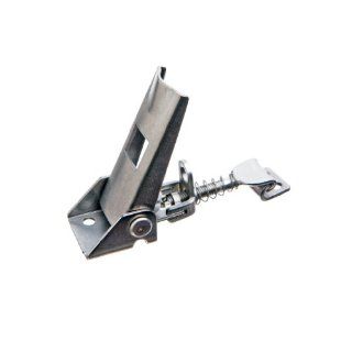 JW Winco Series GN 831 NI Stainless Steel Toggle Latch with Adjustable Grip, Metric Size, Type SV, Clamp Size 100, 1000 Newton Holding Capacity, Long Hardware Latches