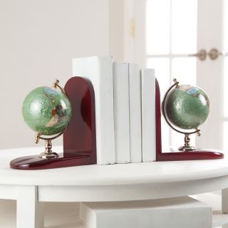 Gemstone Globe Bookends   Limited Edition Color   Bookends