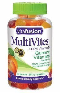 Vitafusion MultiVites Gummy Multivitamins   Berry, Peach and Orange (450 Count) Health & Personal Care