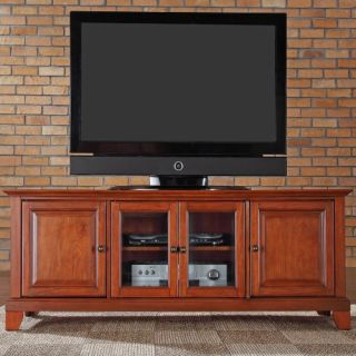 Crosley Newport 60 in. Low Profile TV Stand   Classic Cherry   TV Stands