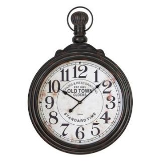 Large Pocket Watch Style Wall Clock   28 in. Wide   Wall Clocks
