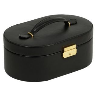 Wolf Designs Heritage Chelsea Black Jewelry Case   9.75W x 4H in.   Womens Jewelry Boxes